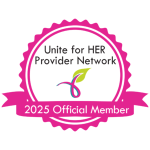 UniteForHer2025 Unite For Her Provider Network Logo 2025